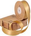 Double Face Functional Satin Ribbon 1" x 25Yd (Gold) - Vitalizart