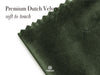 Double Faced Velvet Ribbon Set 1" x 15 Yd (Dark Green) - Vitalizart