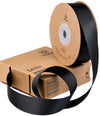 Double Face Functional Satin Ribbon 1" x 25Yd (Black) - Vitalizart