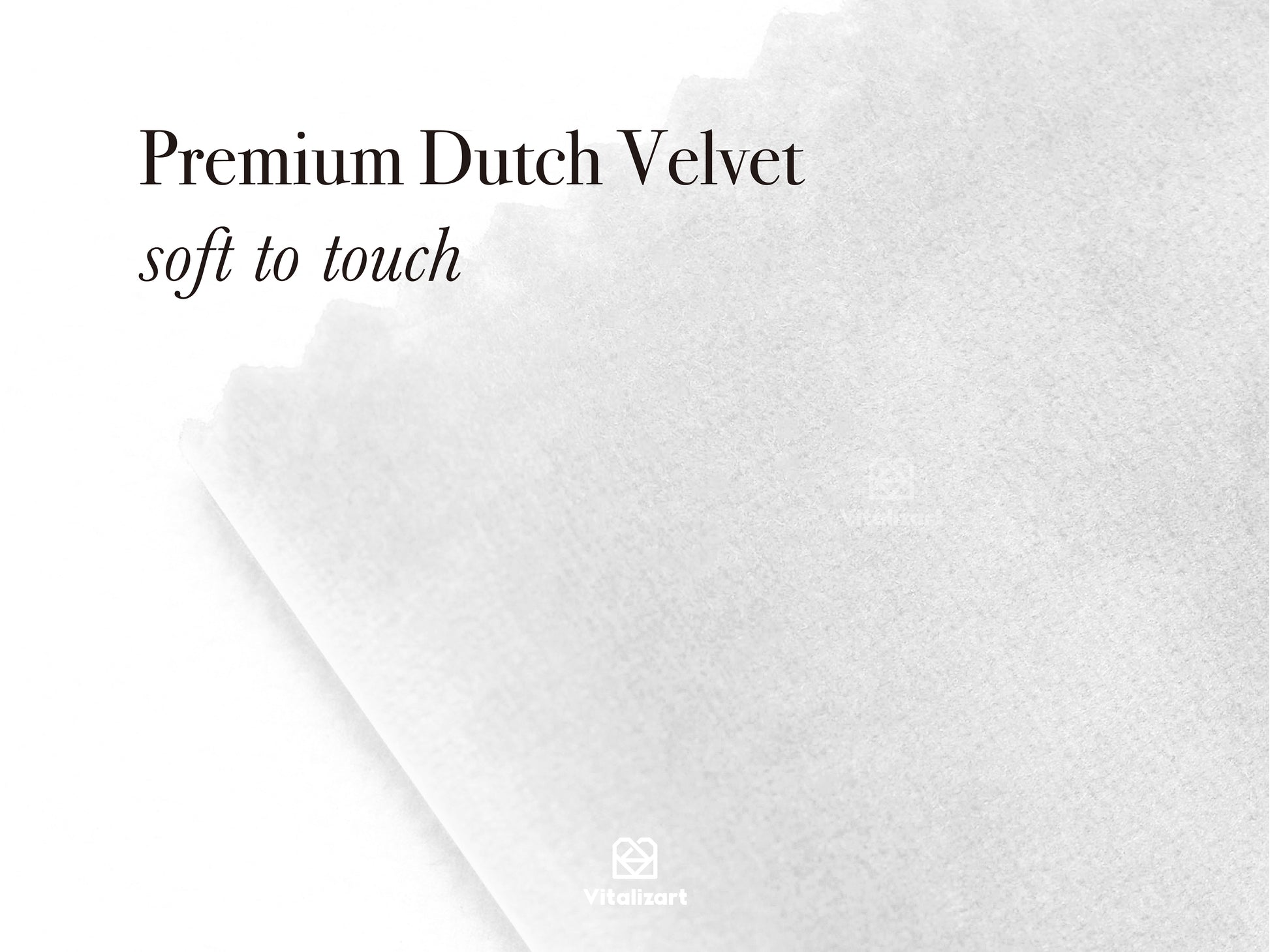 Double Faced Velvet Ribbon Set 1" x 15 Yd (Cream Ivory)(White) - Vitalizart