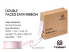 Double Face Functional Satin Ribbon 1" x 25Yd (Light Pink) - Vitalizart