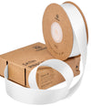 Double Face Functional Satin Ribbon 1" x 25Yd (Off White) - Vitalizart