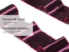 Frayed Edges Glossy Velvet Ribbon For Christmas 2.5"x 5YD (Burgundy Red) - Vitalizart