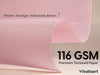 Vitalizart White Wrapping Paper Set, 17" x 197" Foil Gift Wrap with Ribbons & Tags-Pink Paper & Pink Ribbon