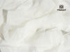 Silk Ribbon Frayed Sheer Ribbon 1 1/2" x 15 Yd (White) - Vitalizart