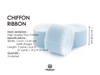 Chiffon Silk Ribbon 1" x 21 Yd (Light Blue) - Vitalizart