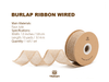 Burlap Ribbon Wired 1.5" x 10 Yd (Beige) - Vitalizart