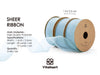 ORGANZA SHEER RIBBON 1“ X 30 YD (BLUE) - Vitalizart