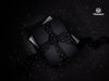 Polka Dot Chiffon Ribbon 1 - 1/2" x 15 Yd (Black) - Vitalizart