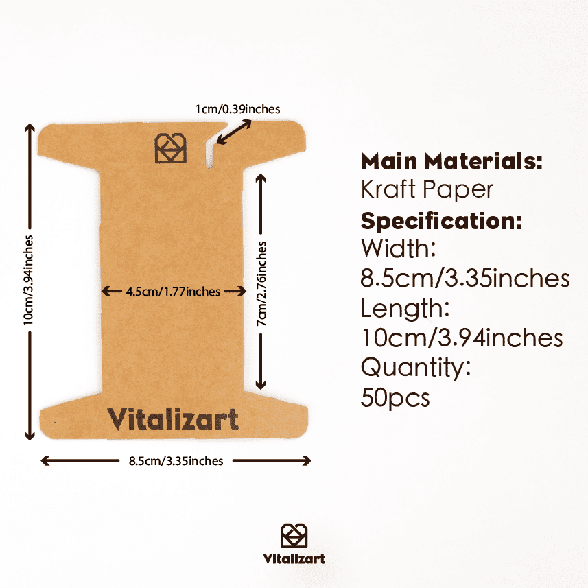 Ribbon Storage Organizer 50 Pcs - Vitalizart
