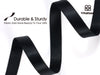 Ribbon for Crafts Double Faced Functional Satin Ribbon 3/8" x 100Yd (Black) - Vitalizart