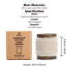 Cotton Linen Ribbon 1.5" x 5Yd (Beige) - Vitalizart