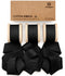 Vitalizart Ribbon Cotton Handmade Fringe 1" x 15 Yd  Pure Natural Cotton Ribbons (Black)