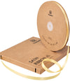 Ribbon for Crafts Double Faced Functional Satin Ribbon 3/8" x 100Yd (Champagne) - Vitalizart