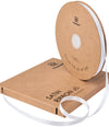 Ribbon for Crafts Double Faced Functional Satin Ribbon 3/8" x 100Yd (Off White) - Vitalizart