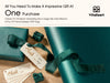 Wrapping Paper Set 30"x197" Pearly - Lustre With Silk Like Satin Ribbon & Gift Tags (Green Paper & Green Ribbons) - Vitalizart