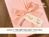 Wrapping Paper Set 30"x197" Pearly - Lustre With Silk Like Satin Ribbon & Gift Tags (Pink Paper & Pink Ribbons) - Vitalizart