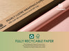 Wrapping Paper Set 30"x197" Pearly - Lustre With Silk Like Satin Ribbon & Gift Tags (Pink Paper & Pink Ribbons) - Vitalizart