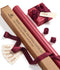 Wrapping Paper Set 30"x197" Pearly-Lustre With Silk Like Satin Ribbon & Gift Tags (Burgundy Paper & Burgundy Ribbons)