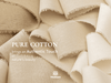 Cotton Ribbon Handmade Fringe 1.5" x 15 Yd (Nude & Beige) - Vitalizart