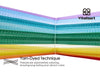 Ribbon for Crafts Double Faced Functional Satin Ribbon 3/8" x 70Yd (Rainbow Ribbon) - Vitalizart