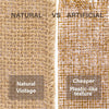 Burlap Ribbon Wired 1" x 12 Yd (Beige) - Vitalizart