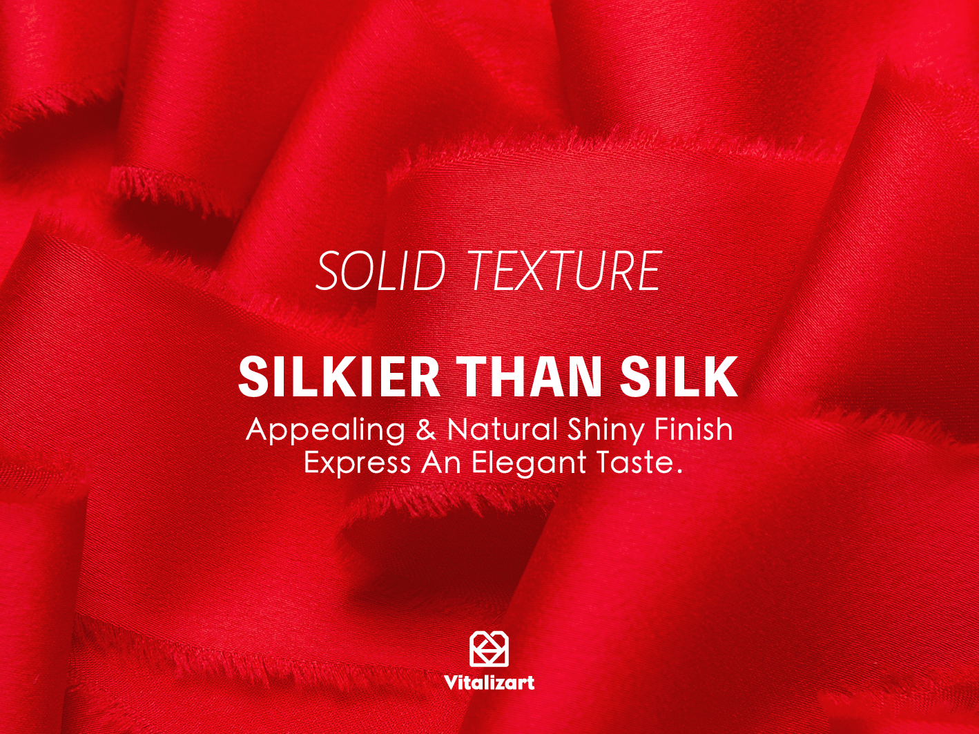 Silk Satin Ribbon with Wooden Spool 1.5" x 15 Yd (Red) - Vitalizart