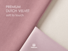 Velvet Ribbon With Wooden Spool 3/8" x 15 Yd (Pink & White) - Vitalizart