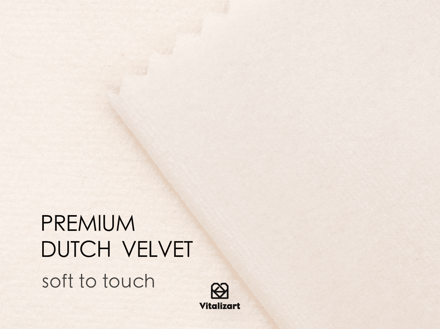 Velvet Ribbon With Wooden Spool 3/8" x 15 Yd (Ivory) - Vitalizart