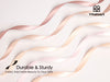 Double Face Satin Ribbon 3/8" x 50Yd (Dusty Pink Tan Nude) - Vitalizart