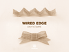 Burlap Ribbon Wired 1" x 10 Yd (Beige) - Vitalizart
