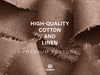 Cotton Linen Ribbon 1.5" x 5Yd (Brown) - Vitalizart