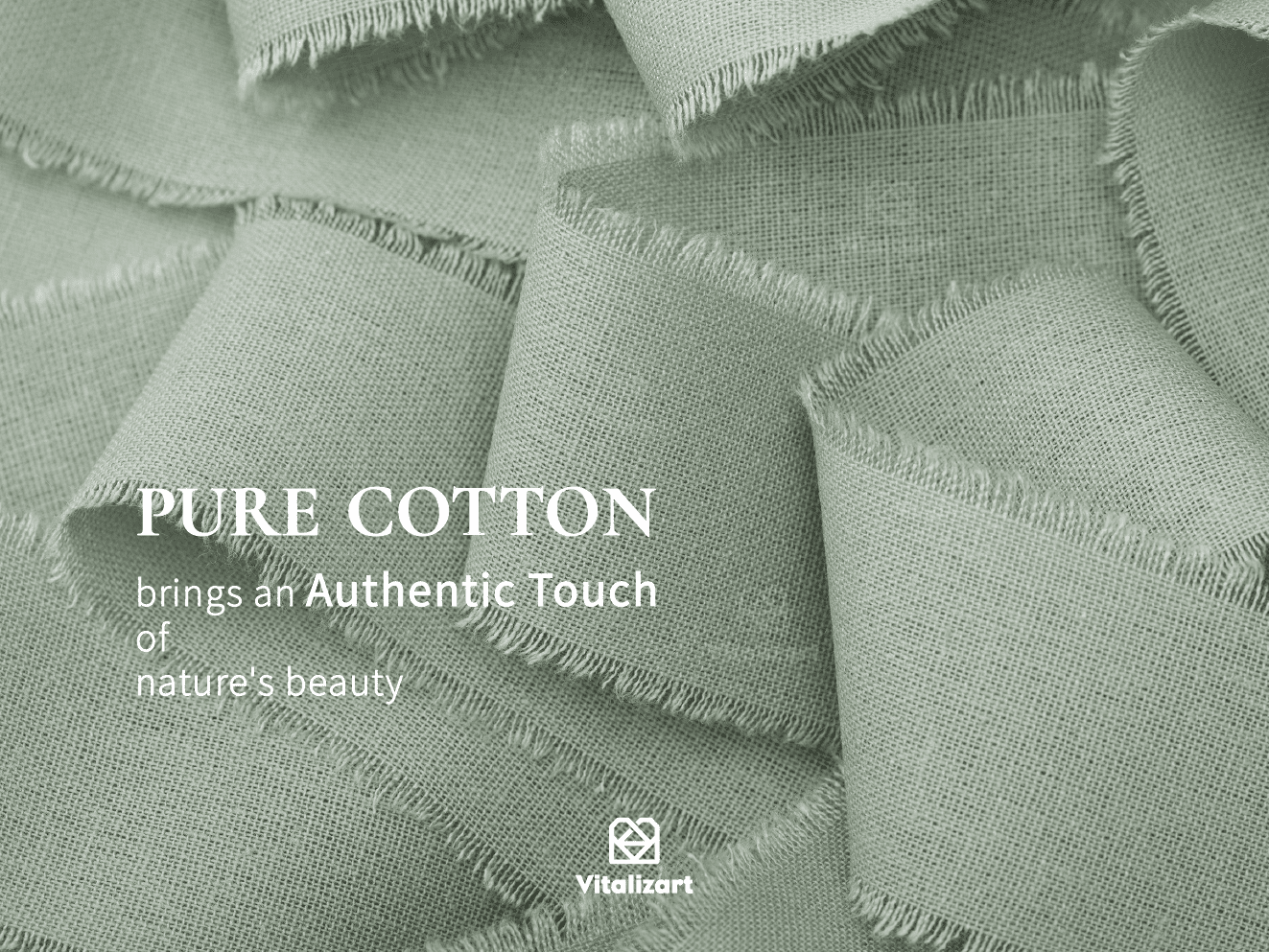 Cotton Ribbon Handmade Fringe 1.5" x 15 Yd (Dusty Green) - Vitalizart