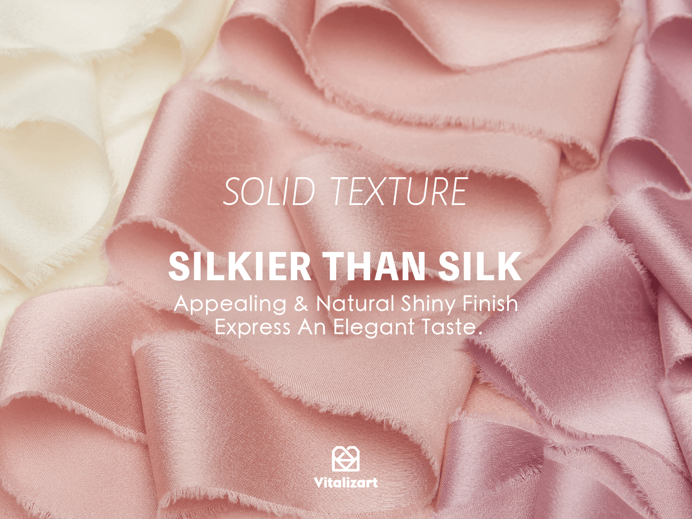 Silk Satin Ribbon With Wooden Spool 1" x 45 Yd (Mixed Color) - Vitalizart