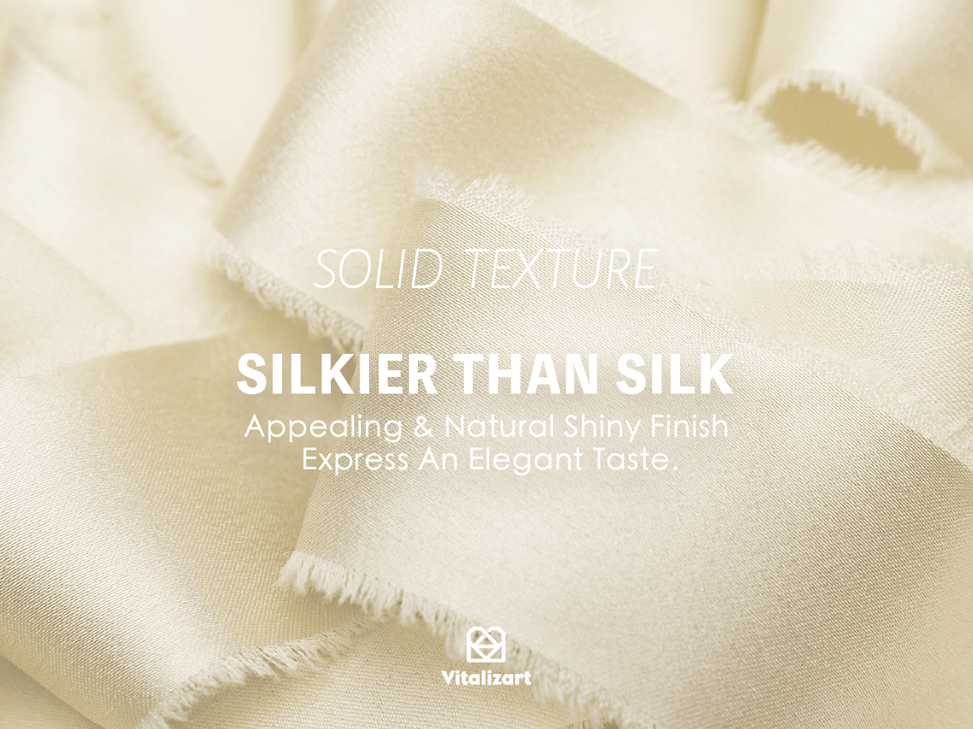 Silk Satin Ribbon With Wooden Spool 1" x 15 Yd (Cream White) - Vitalizart