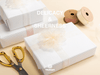 Organza Sheer Ribbon 1“ x 30 Yd (Rose Gold & Cream) - Vitalizart