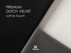 Velvet Ribbon With Wooden Spool 3/8" x 15 Yd (Black Gray & White) - Vitalizart