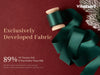 Vitalizart Silken Lustre Ribbon 1" x 15 Yards,Silky Satin Ribbon with Subtle Sheen (Christmas Ribbon)