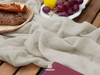 Cheesecloth Table Runner 35 x 120 Inches (Plaza Taupe) - Vitalizart