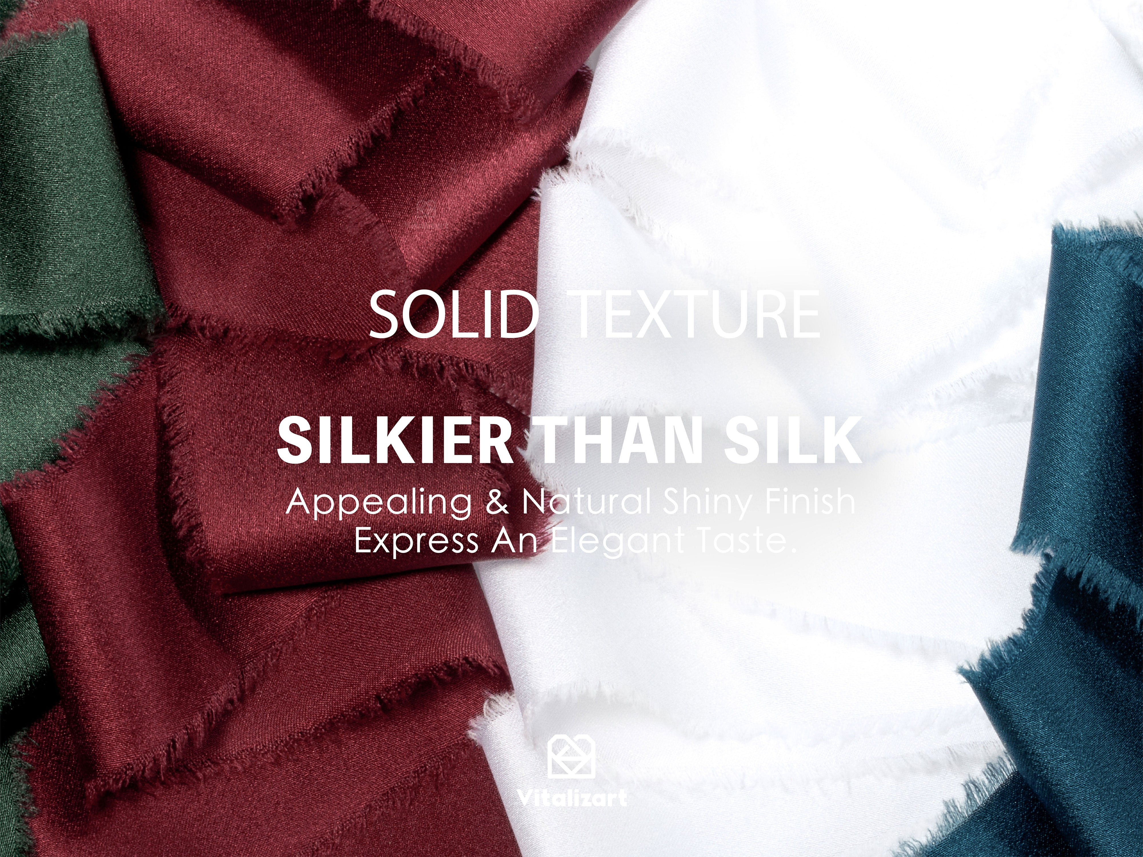 Silk Satin Ribbon with Wooden Spool 1.5