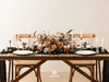 Cheesecloth Table Runner Gauze Boho Rustic 35 x 120 Inches (Black) - Vitalizart