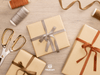 Velvet Ribbon With Wooden Spool 3/8" x 15 Yd (Khaki Terracotta & Nude) - Vitalizart