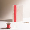 Cotton Linen Ribbon 1.5" x 5Yd (Coral Pink) - Vitalizart