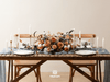 Cheesecloth Table Runner Gauze Boho Rustic 35 x 120 Inches (Dusty Blue) - Vitalizart