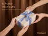 Vitalizart Silken Lustre Ribbon 1" x 15 Yards, Champagne & Nude Silky Satin Ribbon with Subtle Sheen (Dusty Blue)