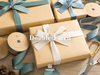 Double Faced Velvet Ribbon Set 1" x 15 Yd (Ivory & Dusty Green & Dusty Blue) - Vitalizart