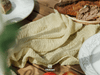 Cheesecloth Table Runner 35 x 120 Inches (Sand) - Vitalizart