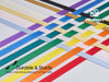 Ribbon for Crafts Double Faced Functional Satin Ribbon 3/8" x 70Yd (Rainbow Ribbon) - Vitalizart