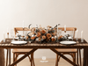 Cheesecloth Table Runner Gauze Boho Rustic 35 x 120 Inches (Brown) - Vitalizart