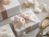 Silk Satin Ribbon With Wooden Spool 1" x 15 Yd (Champagne & Nude) - Vitalizart